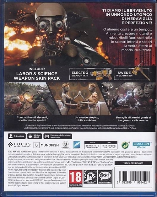 Atomic Heart - PS5 (A-Grade) (Genbrug)